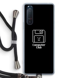 Hello: Sony Xperia 5 II Transparant Hoesje met koord
