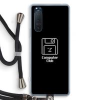 Hello: Sony Xperia 5 II Transparant Hoesje met koord