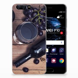 Huawei P10 Siliconen Case Wijn