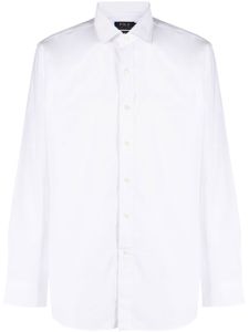 Polo Ralph Lauren chemise en coton à manches longues - Blanc