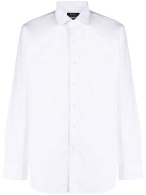Polo Ralph Lauren chemise en coton à manches longues - Blanc