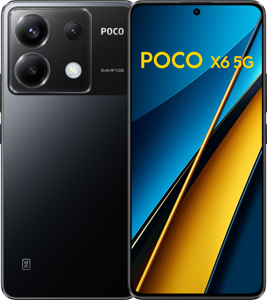 POCO X6 5G 16,9 cm (6.67") Dual SIM Android 14 USB Type-C 8 GB 256 GB 5100 mAh Zwart