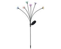 Kaemingk Solar tuinsteker flower 70 cm multicolor