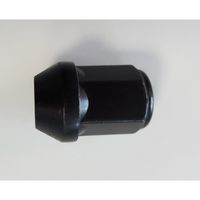 H&R Wielmoer konisch M14x1.50 - Lengte 33mm - Zwart gesloten HRB145011