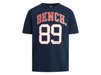 BENCH Heren T-shirt (Marineblauw, L)