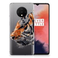 Smartphone hoesje OnePlus 7T Watercolor Tiger