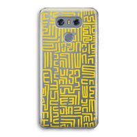 Majorelle Blue Print: LG G6 Transparant Hoesje