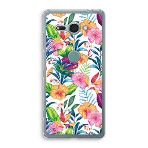 Tropisch 2: Sony Xperia XZ2 Compact Transparant Hoesje