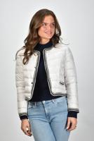 Max Mara jas Kate 015 pearl grey