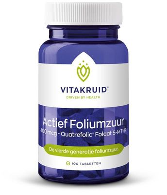 Actief Foliumzuur Quatrefolic 5-MTHF 400 mcg