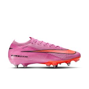 Nike Zoom Mercurial Vapor 16 Elite IJzeren-Nop Voetbalschoenen (SG) Roze Felrood Lichtblauw