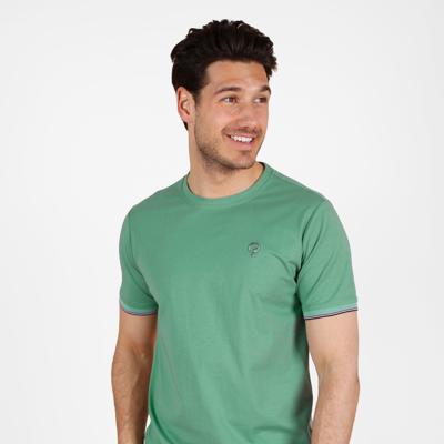 Heren T-Shirt Dronten | Bladgroen