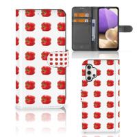Samsung Galaxy A32 4G | Book Cover | Paprika Red Samsung Galaxy A32 4G | Book Cover | Paprika Red