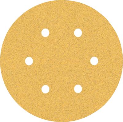 Bosch Accessoires Expert C470 schuurpapier voor excenterschuurmachines 150 mm, 6 gaten, K80 50-delig - 1 stuk(s) - 2608900919