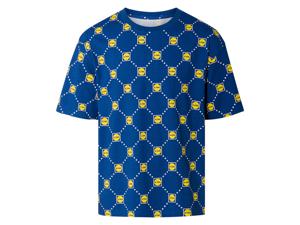 Heren t-shirt met Lidl-motief (M (48/50), Blauw)