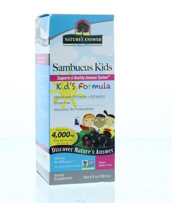 Natures Answer Sambucus kids vlierbessen extract