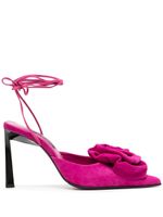 Senso sandales Ottilie 90 mm en daim - Rose
