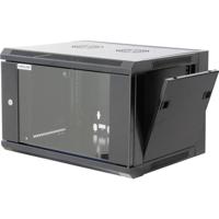 Intellinet 711715 19inch-wandkast (b x h x d) 570 x 370 x 450 mm 6 HE Zwart (RAL 9005)