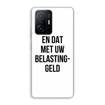 Belastinggeld: Xiaomi 11T Transparant Hoesje