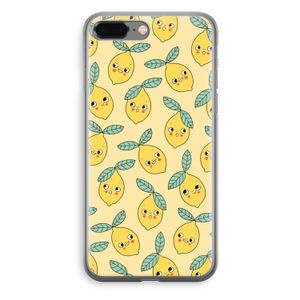 Citroenen: iPhone 8 Plus Transparant Hoesje