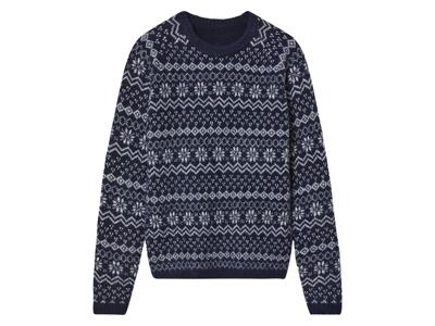 pepperts! Kinder kersttrui (134/140, Marineblauw)
