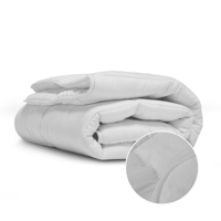 Easy Dekbed Stone Washed Zilvergrijs Effen 140x200 Cm Warmteklasse 2 Winter & Anti Allergie & Anti Huisstofmijt Zydante - Dekbed-Discounter.nl