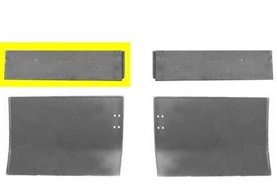 PLAATWERKDEEL Deurpaneel Achter onder L 1747149