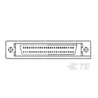 TE Connectivity TE AMP AMPLIMITE .050 Series Vertical PWB 5174339-4 1 stuk(s) Tray