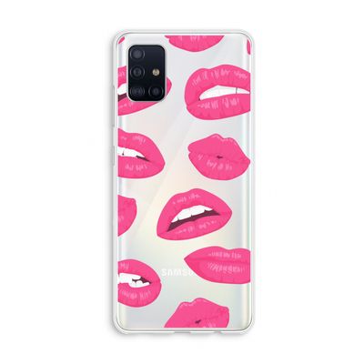Bite my lip: Galaxy A51 4G Transparant Hoesje
