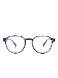 Mykita lunettes de vue Caven à monture ronde - Bleu