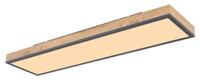 Globo Houten led plafondlampDoro 80x20cm - 416080WD4