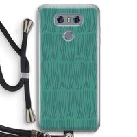 Swirls: LG G6 Transparant Hoesje met koord