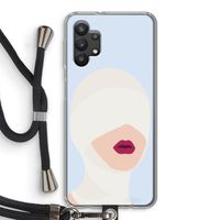 Incognito: Samsung Galaxy A32 5G Transparant Hoesje met koord Incognito: Samsung Galaxy A32 5G Transparant Hoesje met koord
