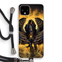 Pegasus: Pixel 4 Transparant Hoesje met koord