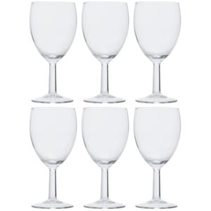 Wijnglazen Savoie - 6x - 350 ml - glas - witte wijn glazen