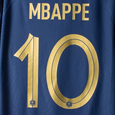Mbappe 10 (Officiële Frankrijk Bedrukking 2022-2023) Mbappe 10 (Officiële Frankrijk Bedrukking 2022-2023)