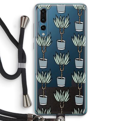 Boompje: Huawei P20 Pro Transparant Hoesje met koord