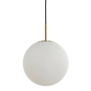 Light & Living - Hanglamp MEDINA - Ø40x40cm - Wit