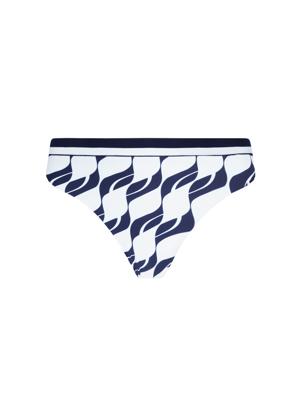 Lise Charmel Bikinislip ABB0396 - Danse de Vagues Blauw/Wit Comfort Fit