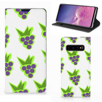 Samsung Galaxy S10 Flip Style Cover Druiven