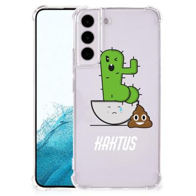 Samsung Galaxy S22 Plus Stevig | Bumper Hoesje | Cactus Poo Samsung Galaxy S22 Plus Stevig | Bumper Hoesje | Cactus Poo
