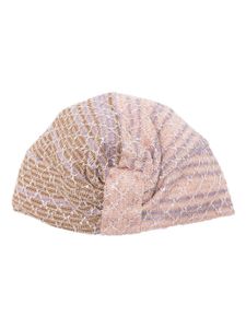 Missoni bonnet Iman brodé de sequins - Rose