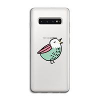 Birdy: Samsung Galaxy S10 4G Transparant Hoesje