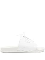 Maison Margiela claquettes à lacets - Blanc Maison Margiela claquettes à lacets - Blanc