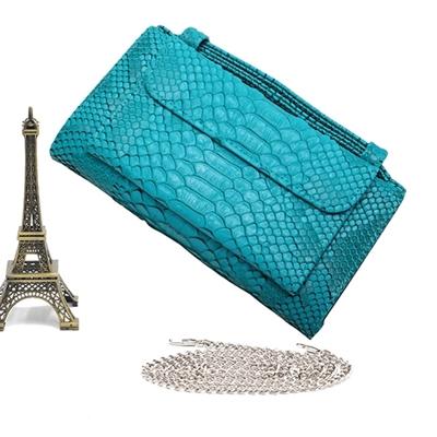 Echte lederen vrouwen hand tas vrouwelijke Modeketen Schoudertas Luxe designer Tote Messenger Bags (Emerald)
