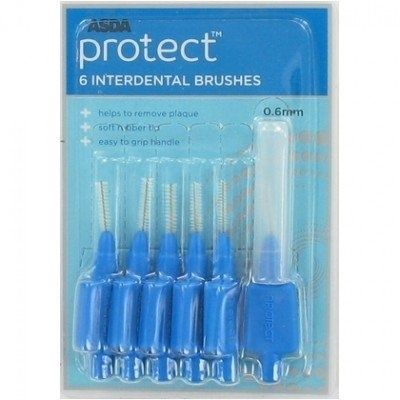 Protect Protect Interdentale Ragers 0.6mm - 6 Stuks Protect Protect Interdentale Ragers 0.6mm - 6 Stuks