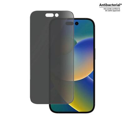PanzerGlass Ultrawide Privacy AB P2772 Screenprotector (glas) Apple iPhone 14 Pro 1 stuk(s) Meekijkbescherming