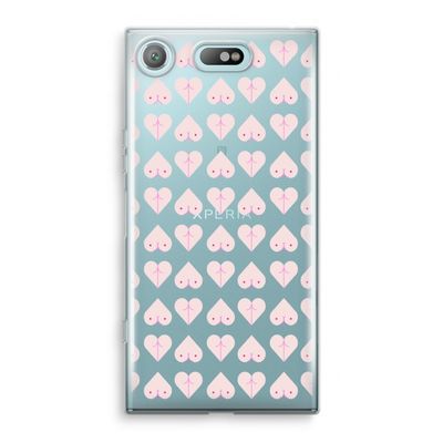 Ass 'n Titties: Sony Xperia XZ1 Compact Transparant Hoesje