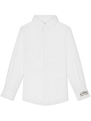 Dolce & Gabbana Kids chemise en coton - Blanc