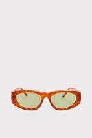 The Attico zonnebril Maya ATTICO80C3SUN tortoise shell